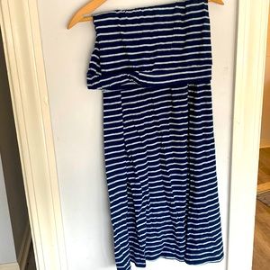 Long Striped Skirt